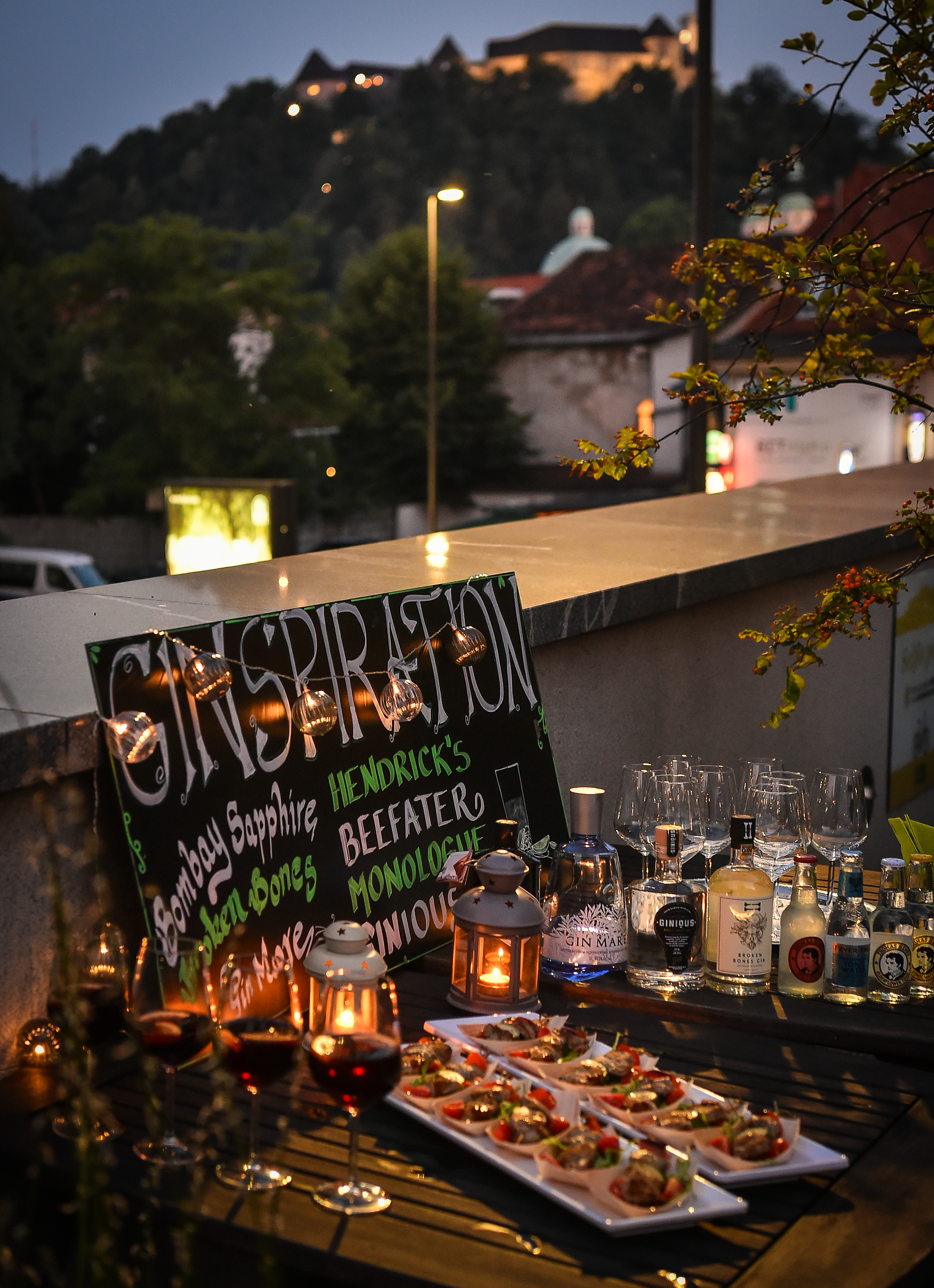 Ricevimento sulla terrazza City