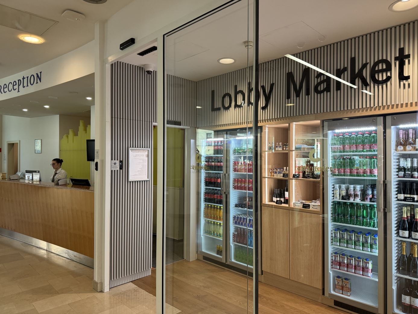 Lobby Market at City Hotel Ljubljana