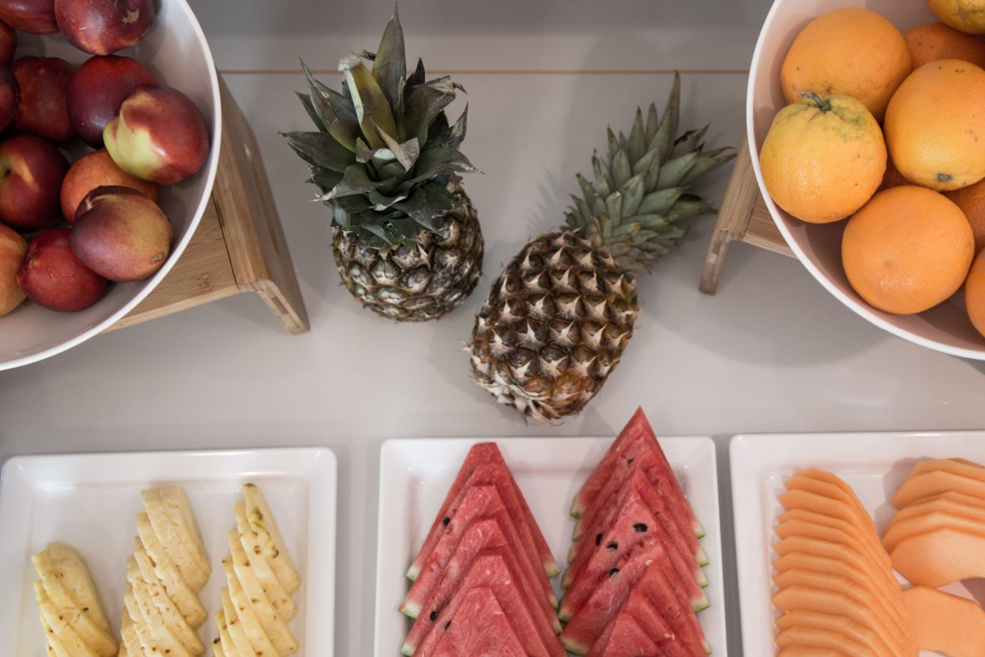 Frutta alla colazione del City Hotel Ljubljana