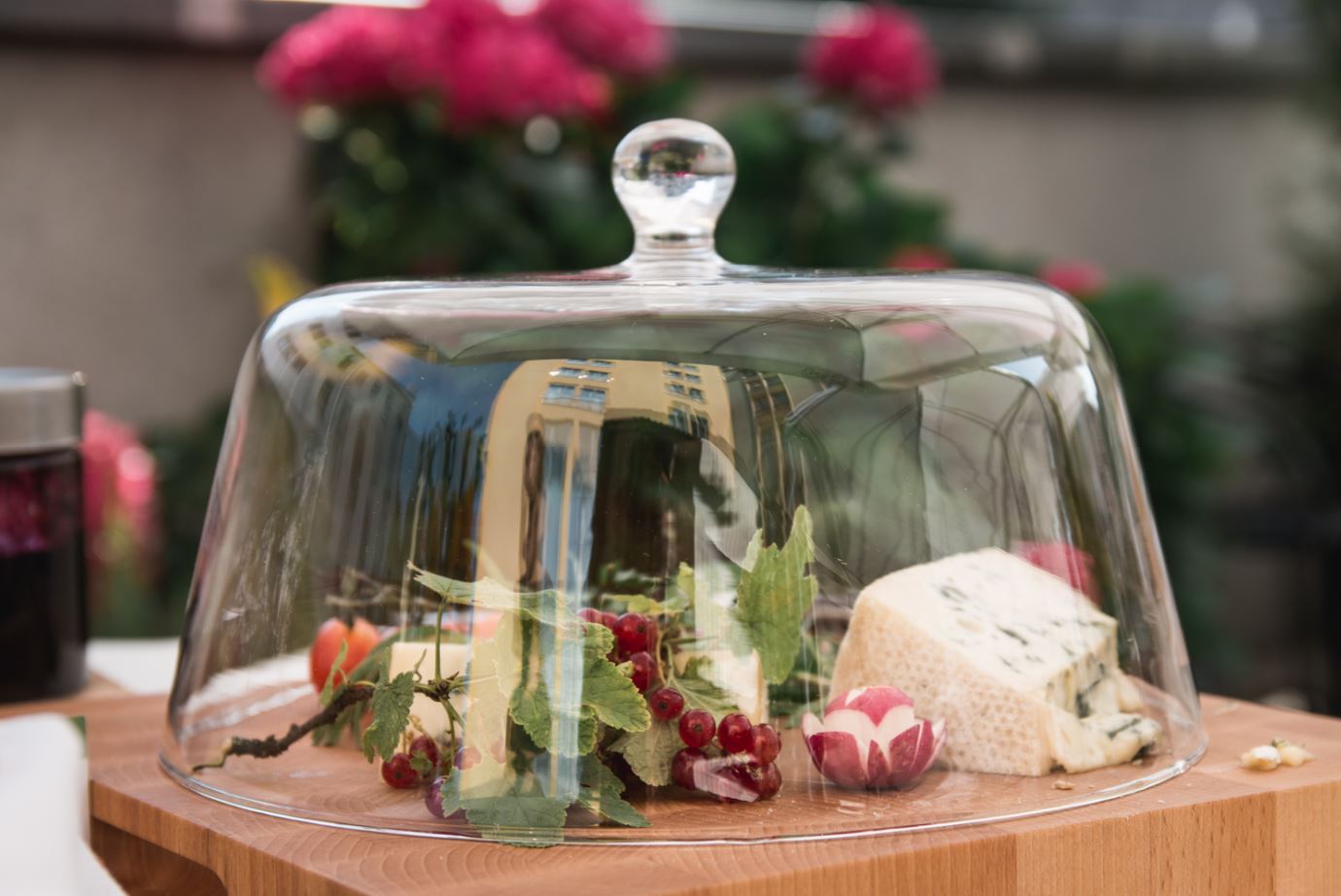 Selezione di formaggi alla colazione del City Hotel